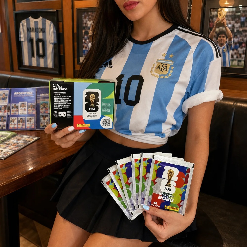 Blister Plaster Sport - パニーニ ステッカーパック 2026 FIFAワールドカップ サッカーカードコレクション 男の子