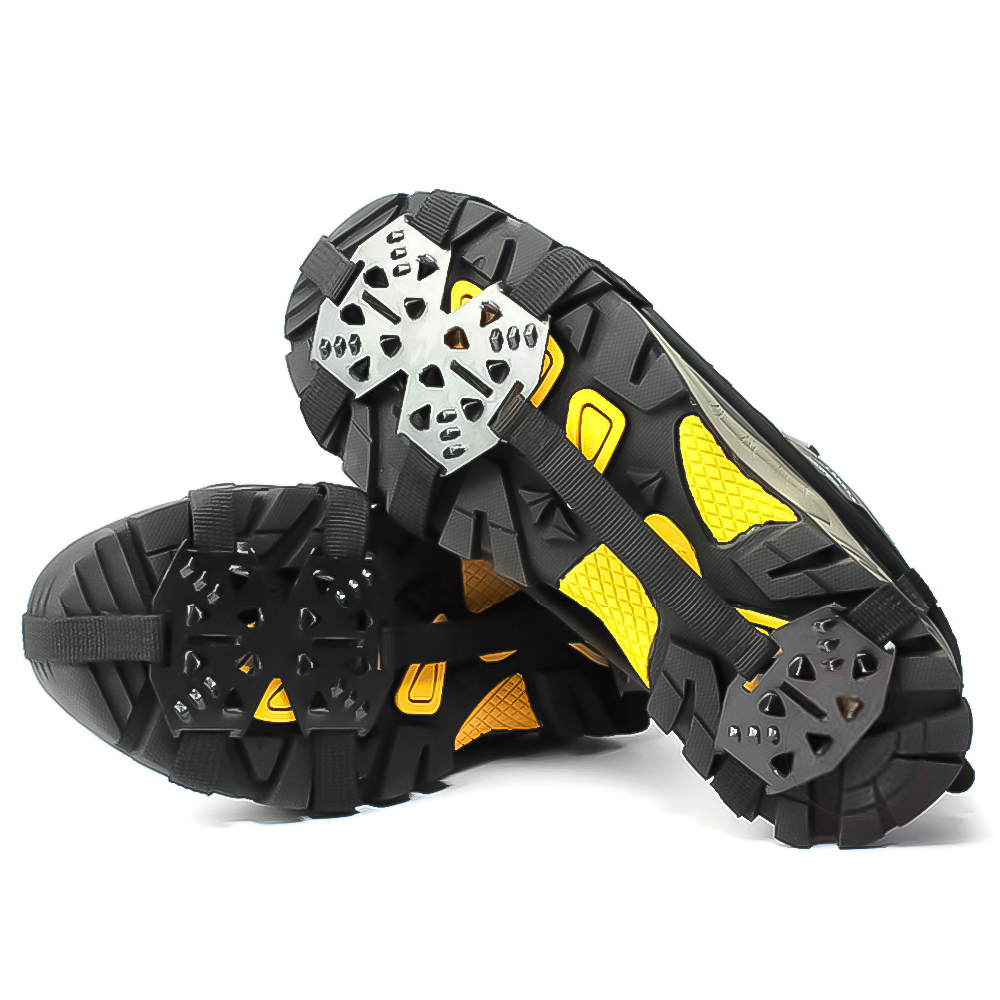 スチール製スパイク、滑り止めクリート、冬用スノーグリップ、氷 - Running Gear In Snow のレビューと価格