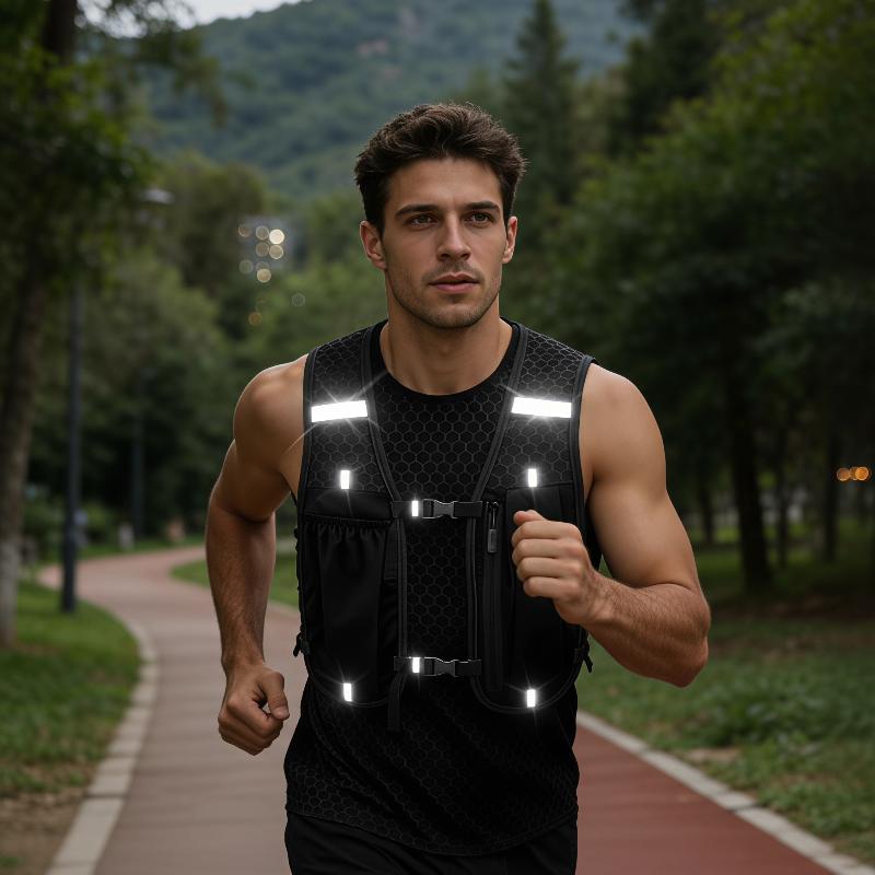 新作ランニングベスト 男女兼用 軽量 通気性 反射素材 マラ - Running Gear For Marathon のレビューと価格