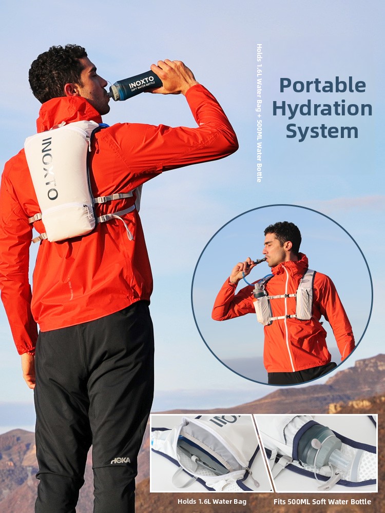 アウトドアランニングバックパック 7L ウォーターブラダーバ - Running Gear For Marathon のレビューと価格